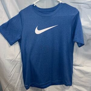 Nike Kids Short Sleeve Blue Tee